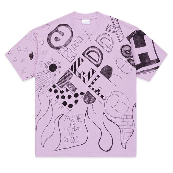 Teddy Fresh Other - Teddy Fresh Marker Sketch T Shirt By Hila Klein Made In The Year Of 2020 size XL